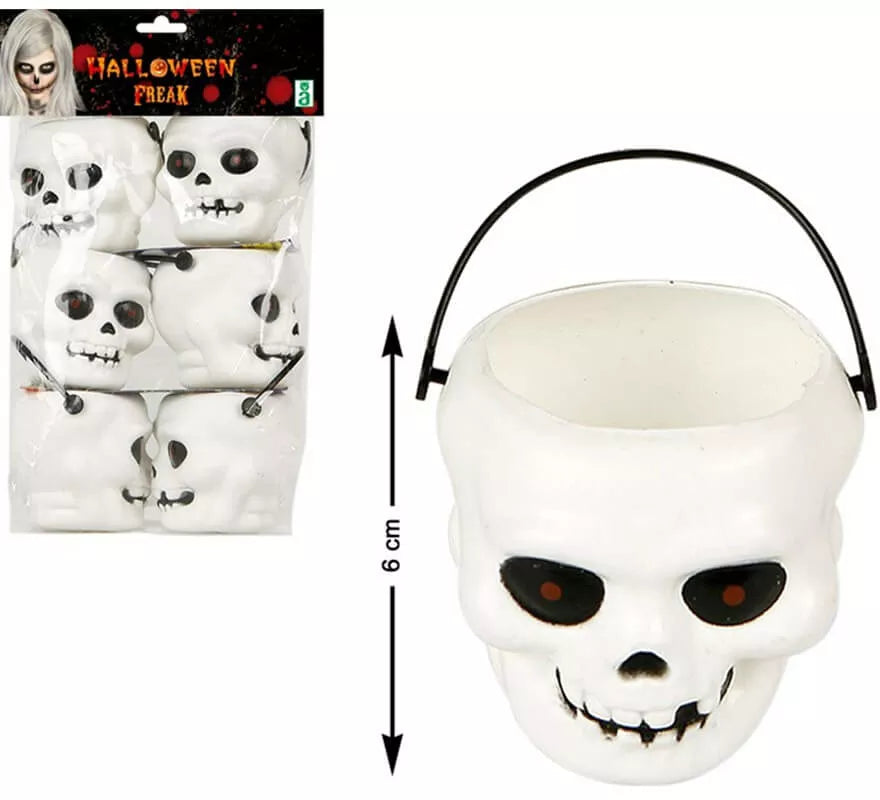 Translation missing: pt-PT.Pack de 6 Cabezas de Calavera 25X13 cm