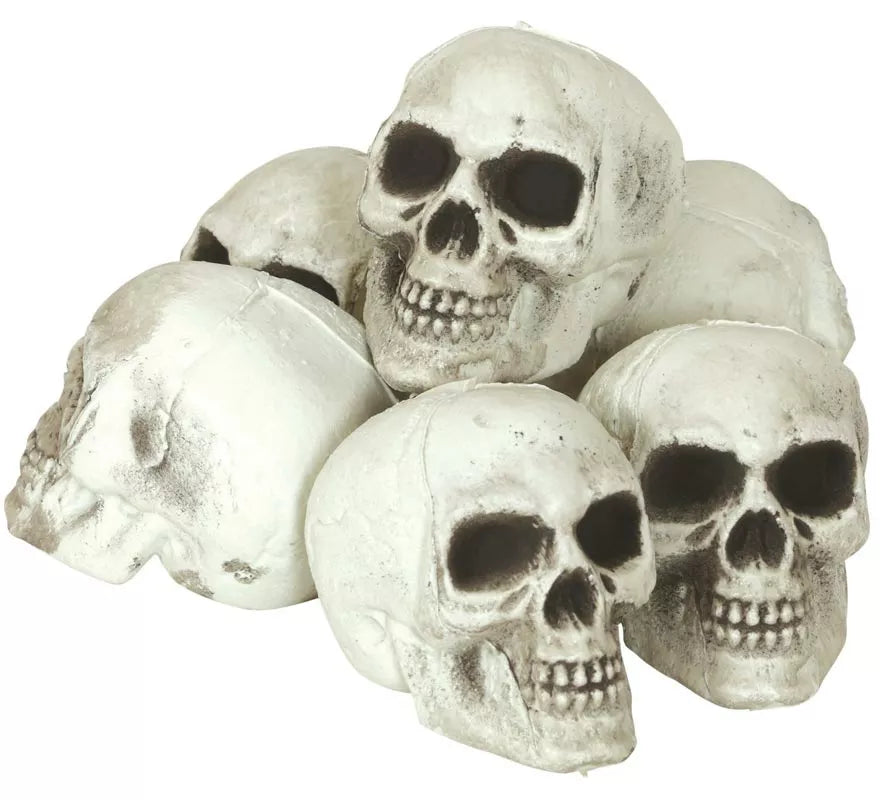 Translation missing: pt-PT.Pack de 6 Calaveras 8 cm