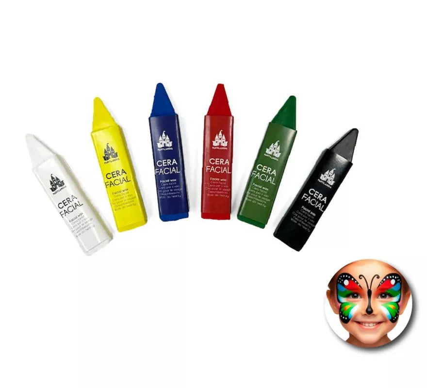 Translation missing: pt-PT.Pack de 6 Ceras Faciales Planas Fx