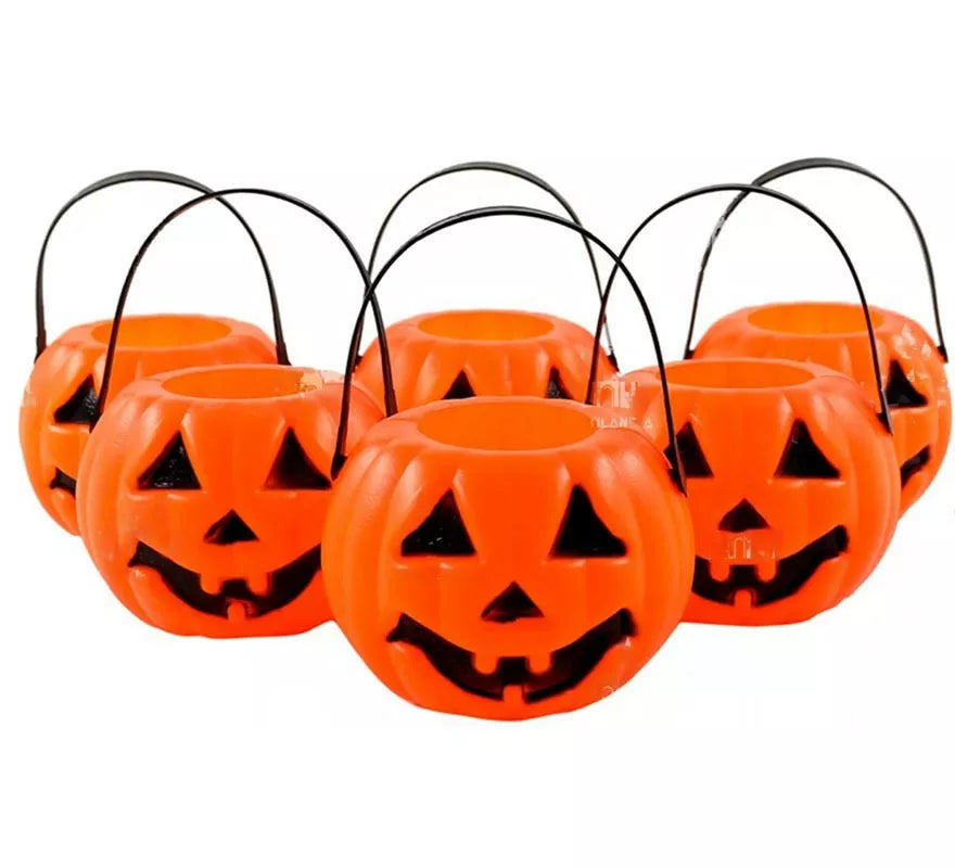 Translation missing: pt-PT.Pack de 6 Cestas de Calabazas de 10 cm