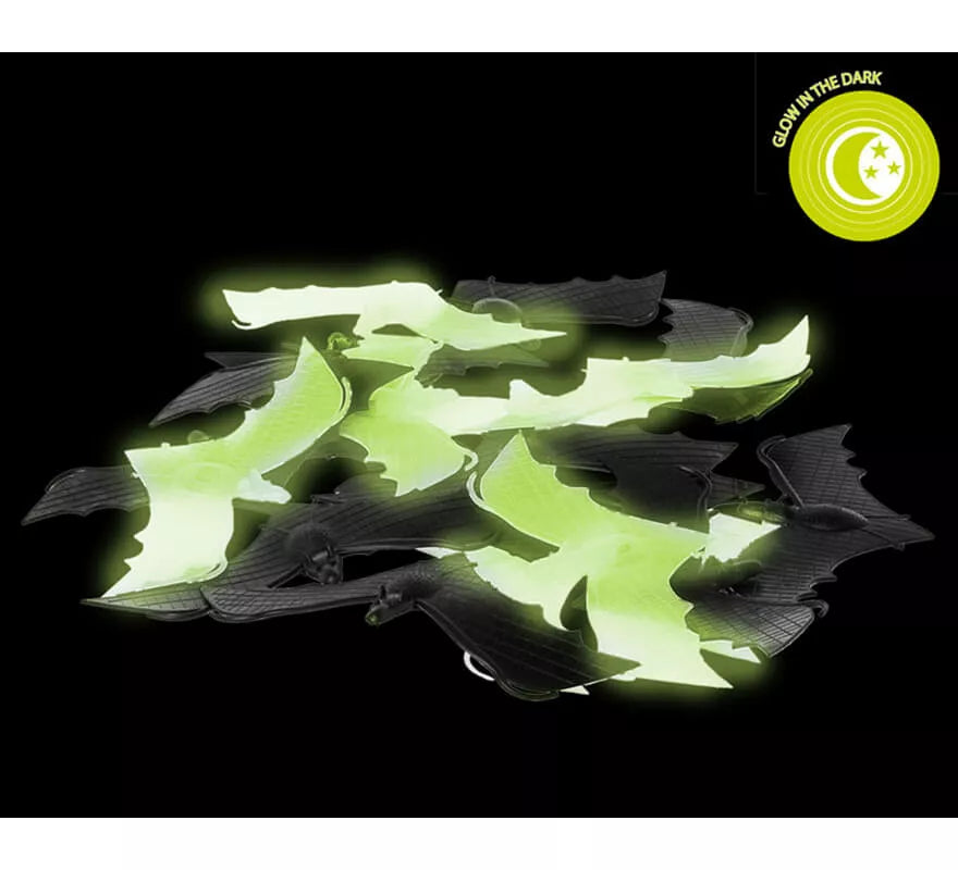 Translation missing: pt-PT.Pack de 6 Murciélagos Fluorescentes 12 cm