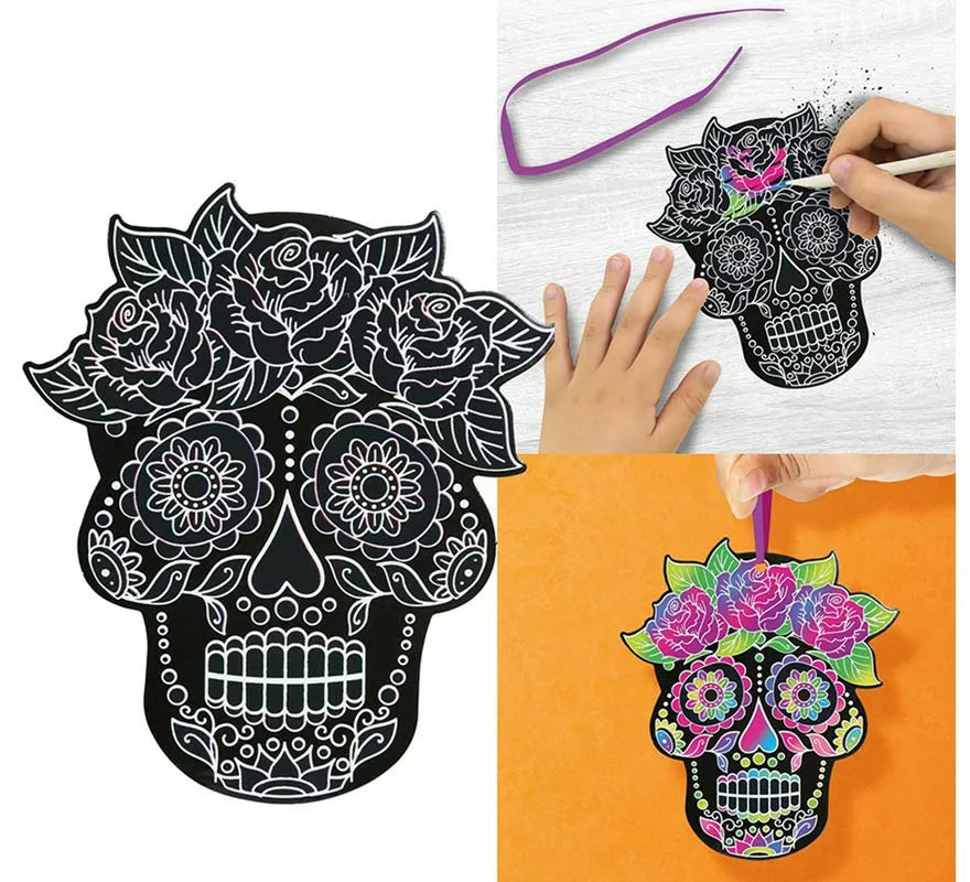 Translation missing: pt-PT.Pack de 6 Siluetas Mexicanas para Colorear 12 cm