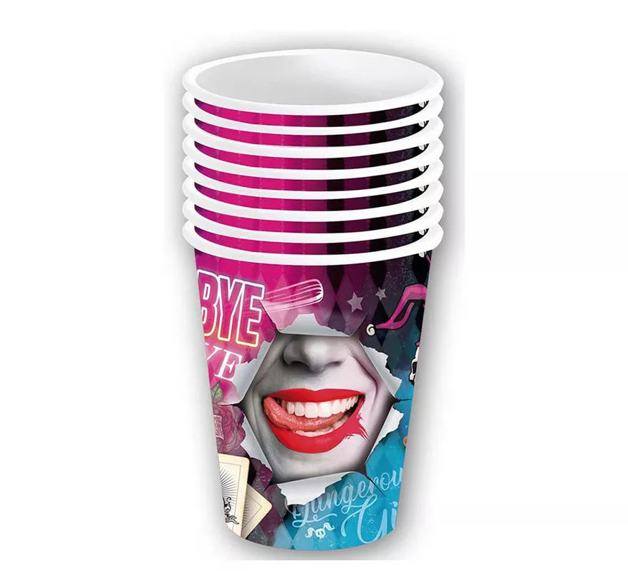 Translation missing: pt-PT.Pack de 6 Vasos Arlequina Peligrosa de 240 ml (9 cm)