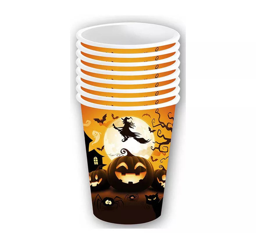 Translation missing: pt-PT.Pack de 6 Vasos Calabaza 240 ml (9 cm)