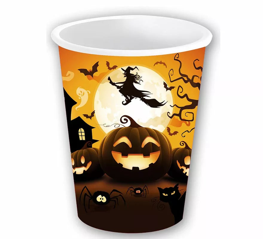 Translation missing: pt-PT.Pack de 6 Vasos Calabaza 240 ml (9 cm)