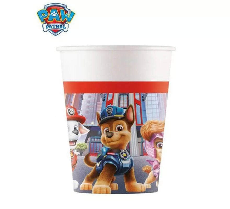 Translation missing: pt-PT.Pack de 6 Vasos de papel de La Patrulla Canina de 200 ml