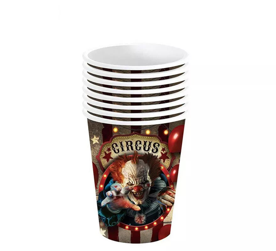 Translation missing: pt-PT.Pack de 6 Vasos Payaso de 240 ml (9 cm)