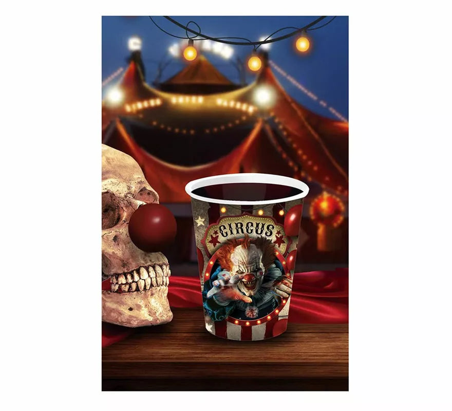 Translation missing: pt-PT.Pack de 6 Vasos Payaso de 240 ml (9 cm)