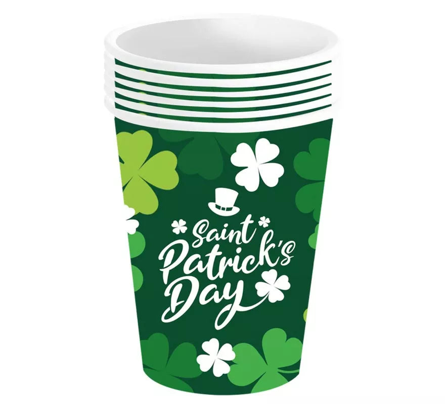 Translation missing: pt-PT.Pack de 6 Vasos San Patricio de 240 ml