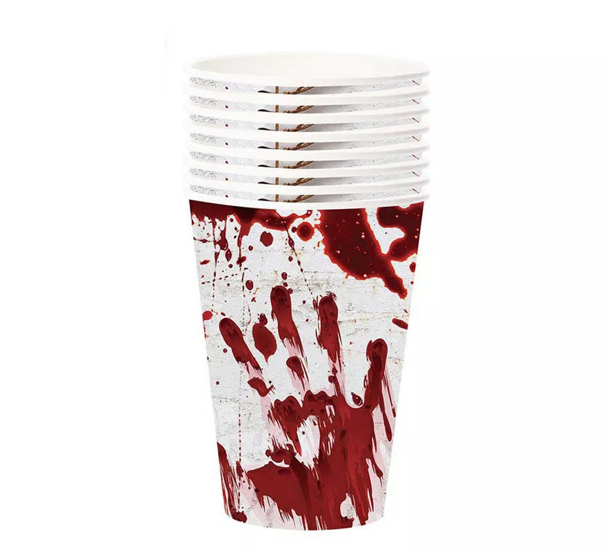 Pack de 6 Vasos Sangre de 355 ml (11 cm)