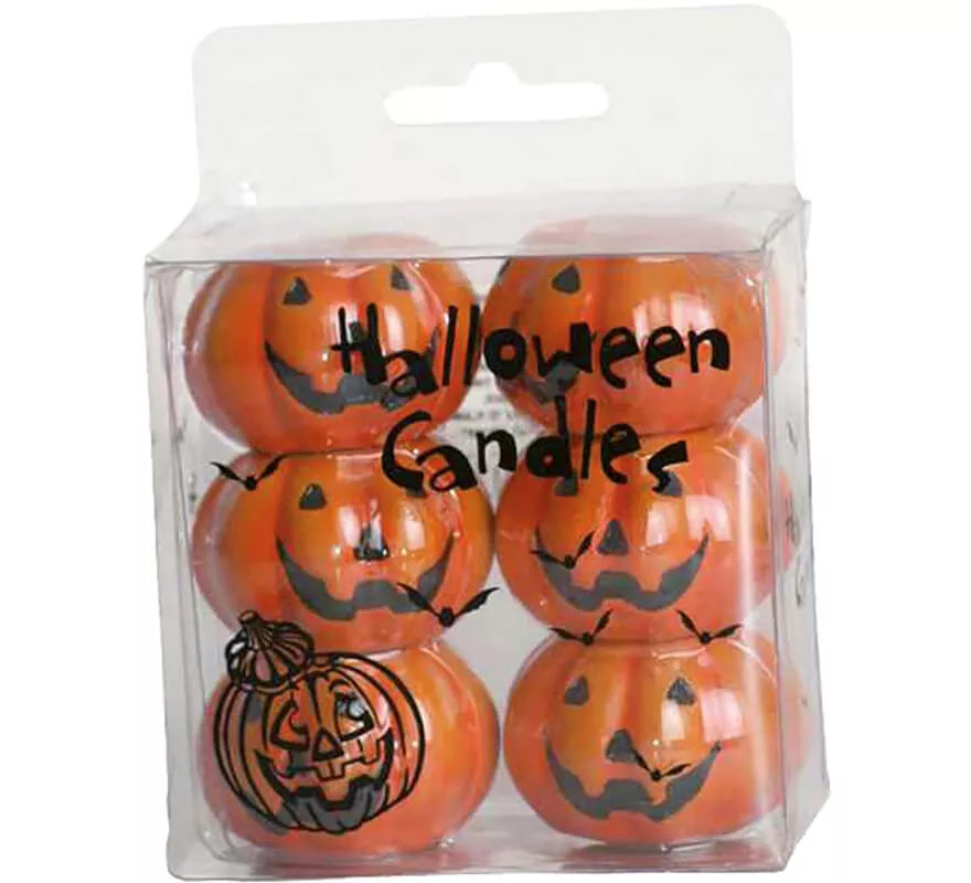 Translation missing: pt-PT.Pack de 6 Velas calabazas cerámica