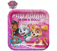Pacote de 8 bandejas de papel Paw Patrol de 9 polegadas