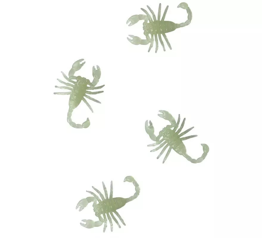 Translation missing: pt-PT.Pack de 8 Escorpiones Glow in the Dark de 6 cm