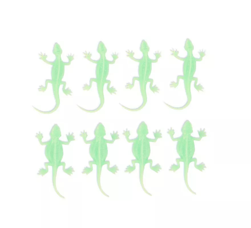 Translation missing: pt-PT.Pack de 8 Lagartos Luminiscentes decorativos