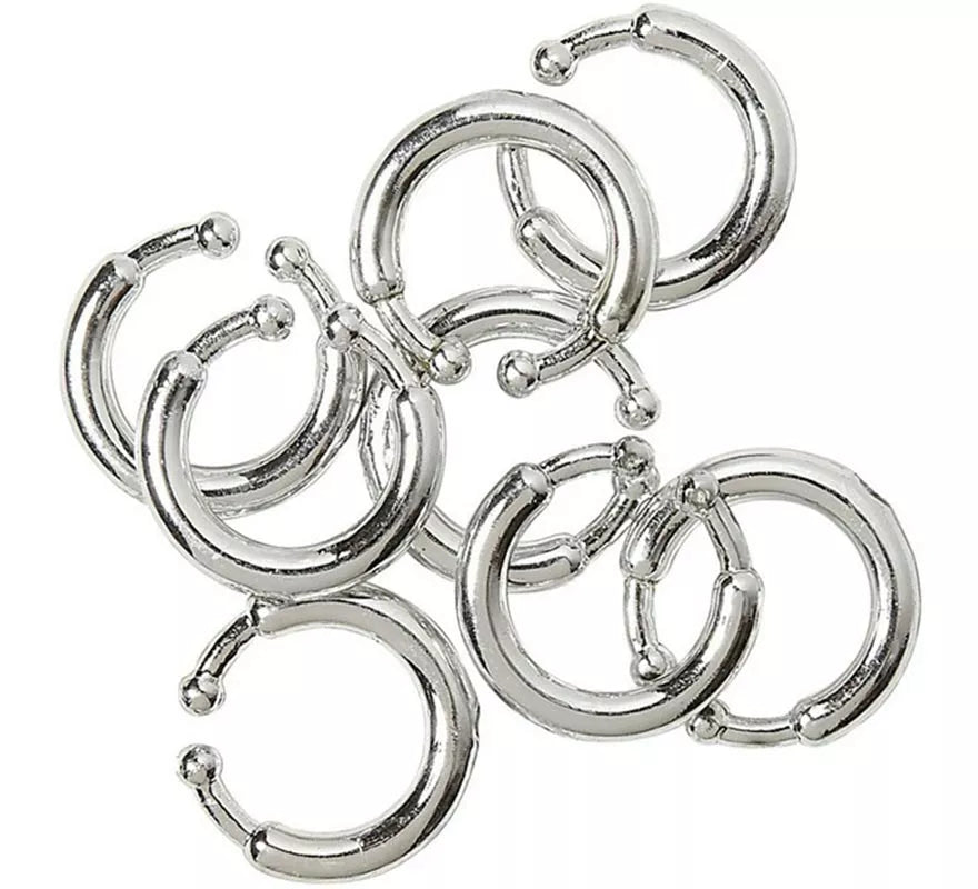 Translation missing: pt-PT.Pack de 8 Piercings Clip-On