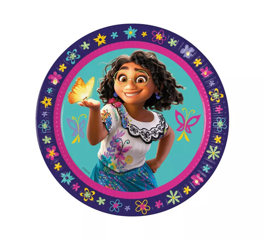 Translation missing: pt-PT.Pack de 8 Platos de Encanto Disney de Cartón de 23 cm