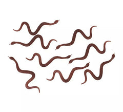 Pacote de 8 Cobras Vermelhas de 9,5 cm