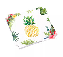 Pack de 8 guardanapos Havai de 33x33 cm
