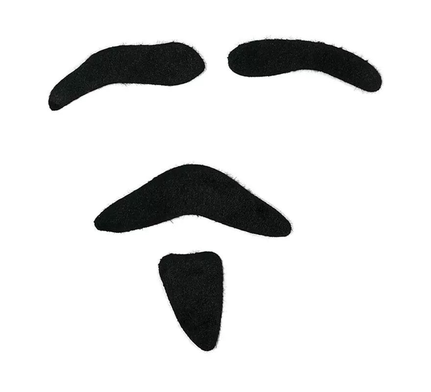 Pack de Cejas, Bigote y Perilla de Diablo