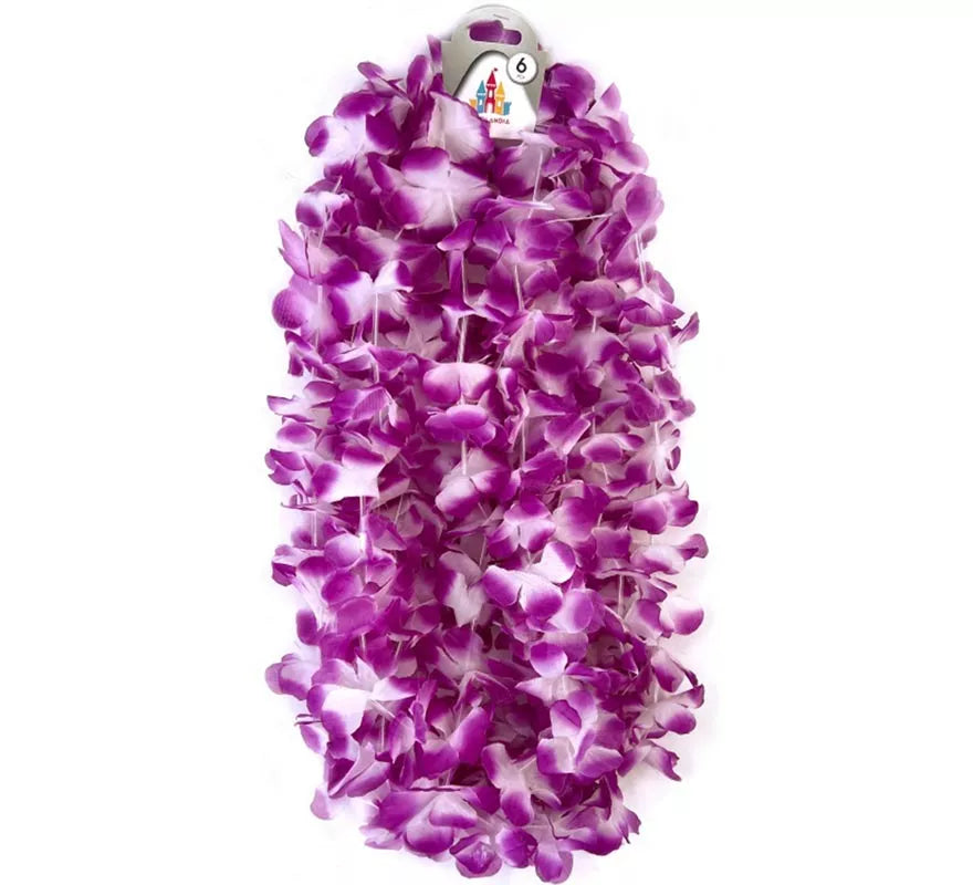 Pack de 6 Collares Hawái Pequeños en varios colores