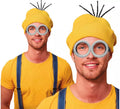 Pack de Gorro y Gafas de Ayudante de Villano para adultos
