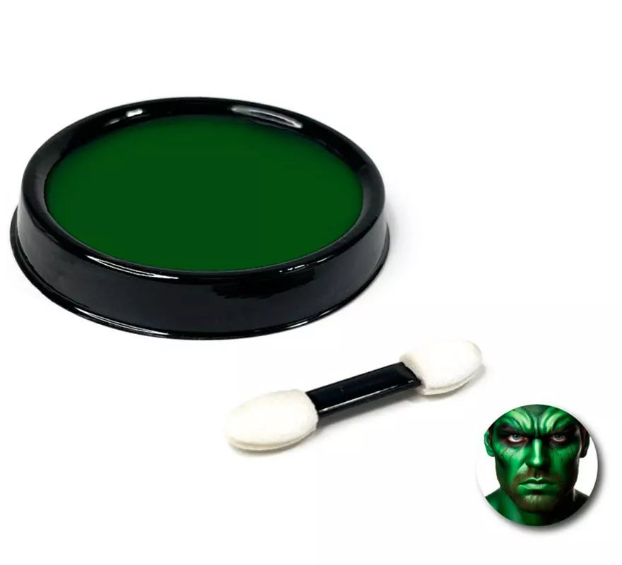 Translation missing: pt-PT.Pack de Maquillaje al agua verde oscuro con brocha