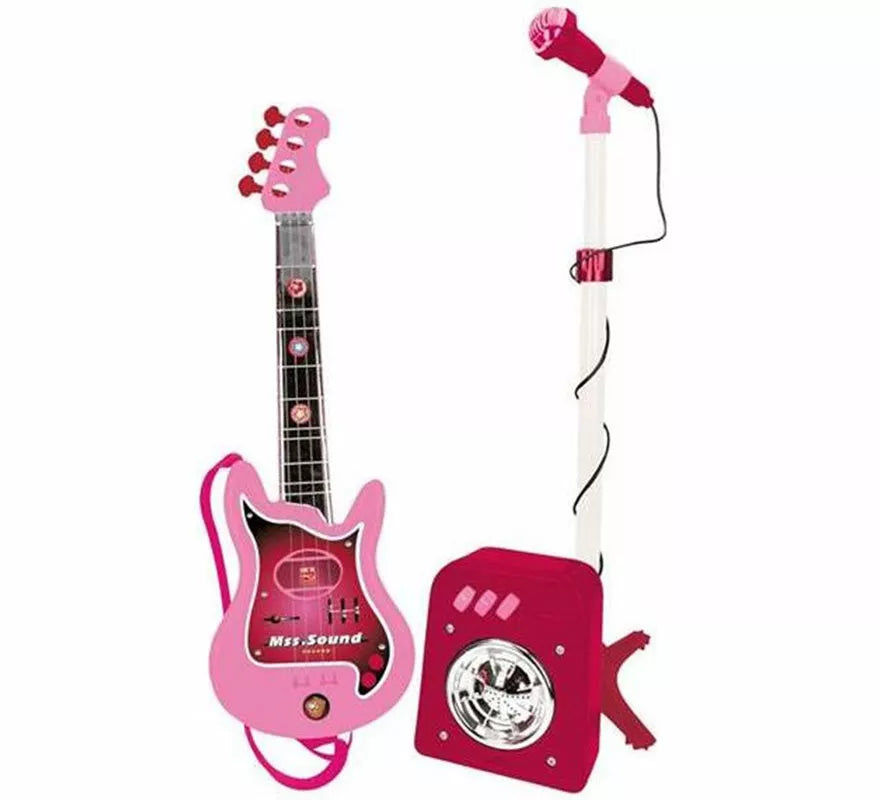 Translation missing: pt-PT.Pack Flash Micrófono, Bafle y Guitarra para niña