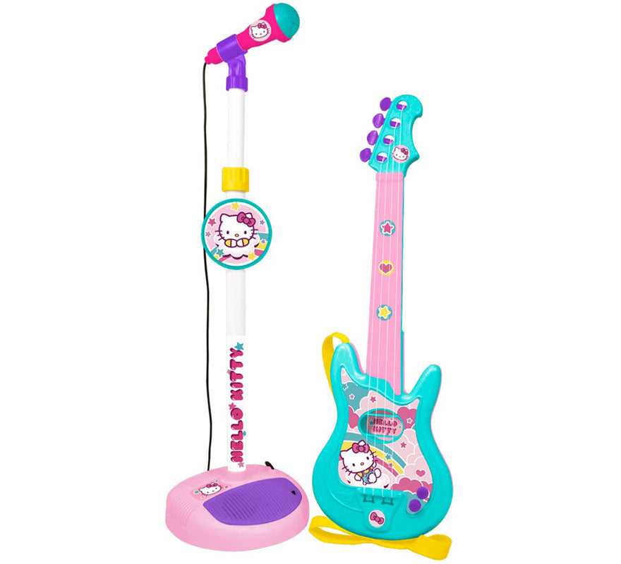 Translation missing: pt-PT.Pack Guitarra y Micrófono Hello Kitty