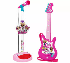 Pacote com microfone e guitarra (risos) Surpresa