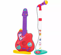 Conjunto de Microfone e Guitarra da Peppa Pig