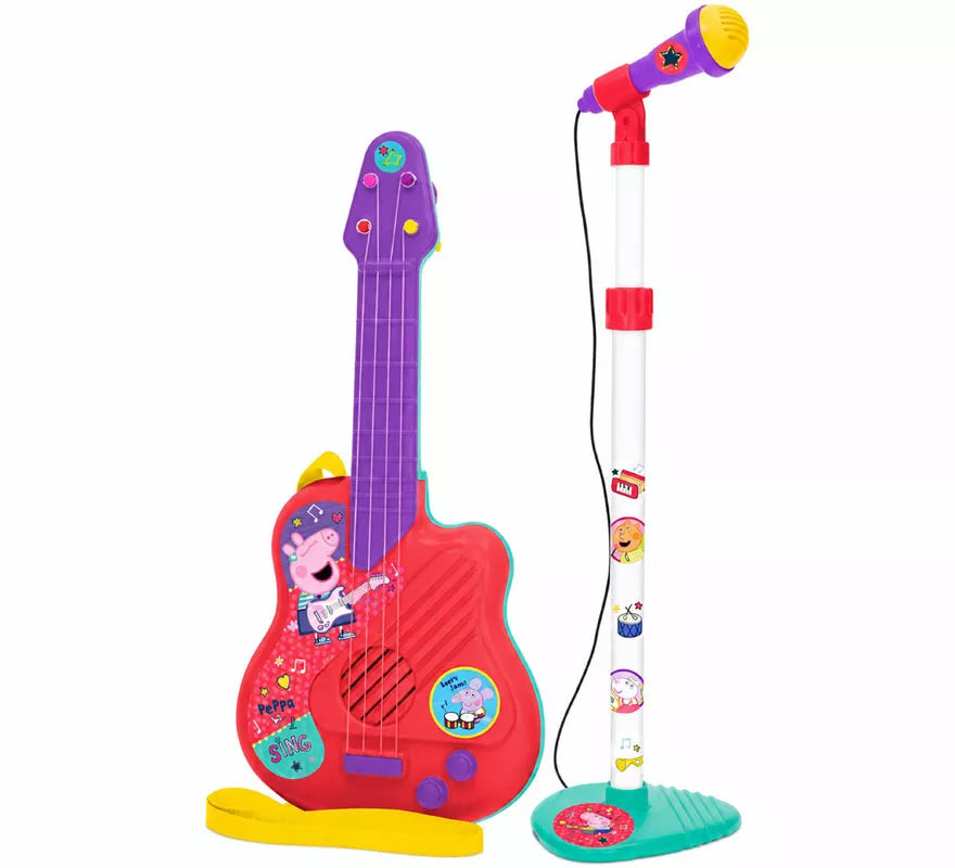 Translation missing: pt-PT.Pack Micrófono y Guitarra Peppa Pig