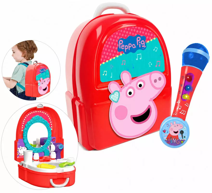 Translation missing: pt-PT.Pack Micrófono y Mochila Camerino Peppa Pig
