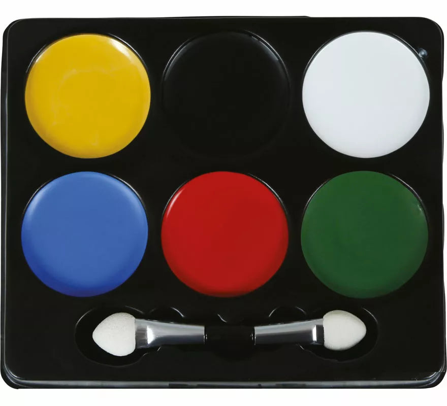 Translation missing: pt-PT.Paleta de 6 Colores con brochas