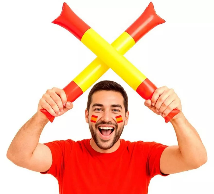 Translation missing: pt-PT.Palos Aplaudidores Hinchable de Bandera de España