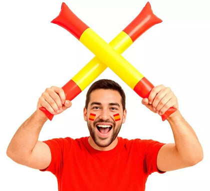 Palos Aplaudidores Hinchable de Bandera de España