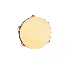 Pandeiro de couro de 14,5 cm