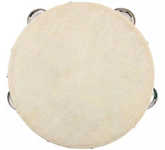 Pandeiro de couro 19x4,3 cm