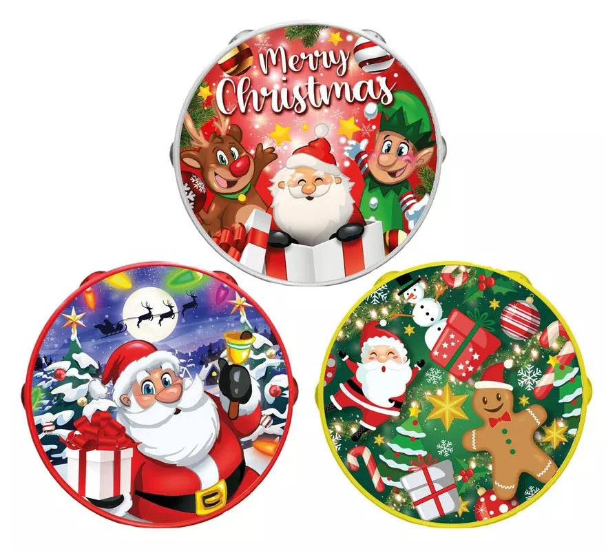 Translation missing: pt-PT.Pandereta de plástico de 13 cm decorada en varios modelos