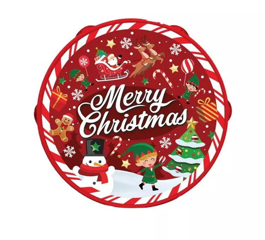 Translation missing: pt-PT.Pandereta Merry Christmas de pvc de 13 cm