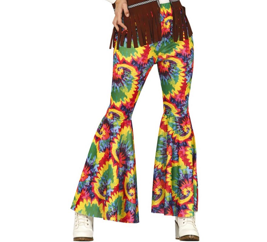 Translation missing: pt-PT.Pantalón Campana Hippie Estampado