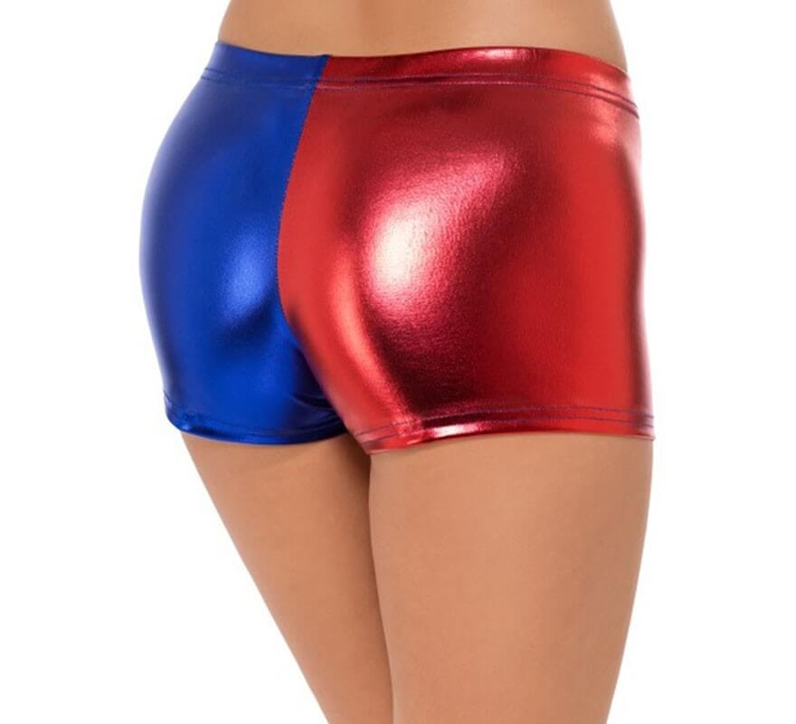 Translation missing: pt-PT.Pantalón de Bufón Rojo y Azul para mujer