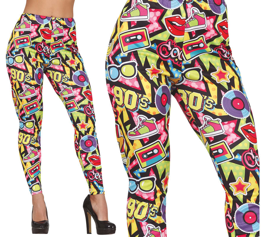Translation missing: pt-PT.Pantalón Estampado Años '90 para mujer