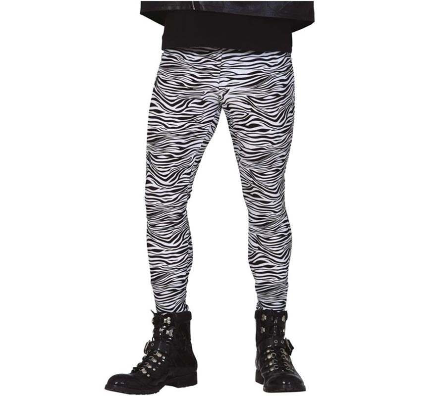 Translation missing: pt-PT.Pantalón Rock con Estampado de Cebra