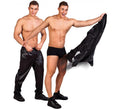 Pantalón Striper de punto con velcro en los laterales