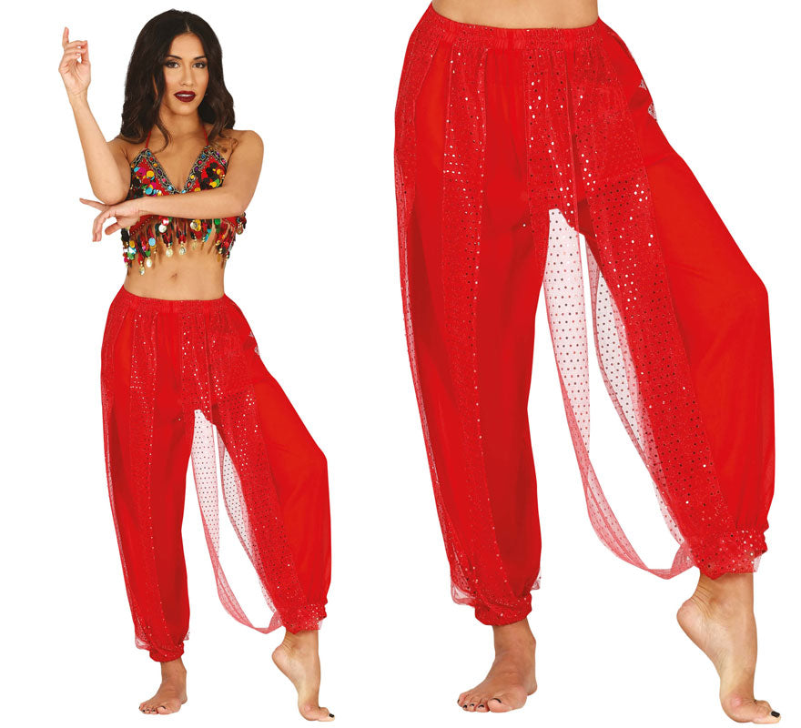 Translation missing: pt-PT.Pantalones Danza del Vientre Rojo