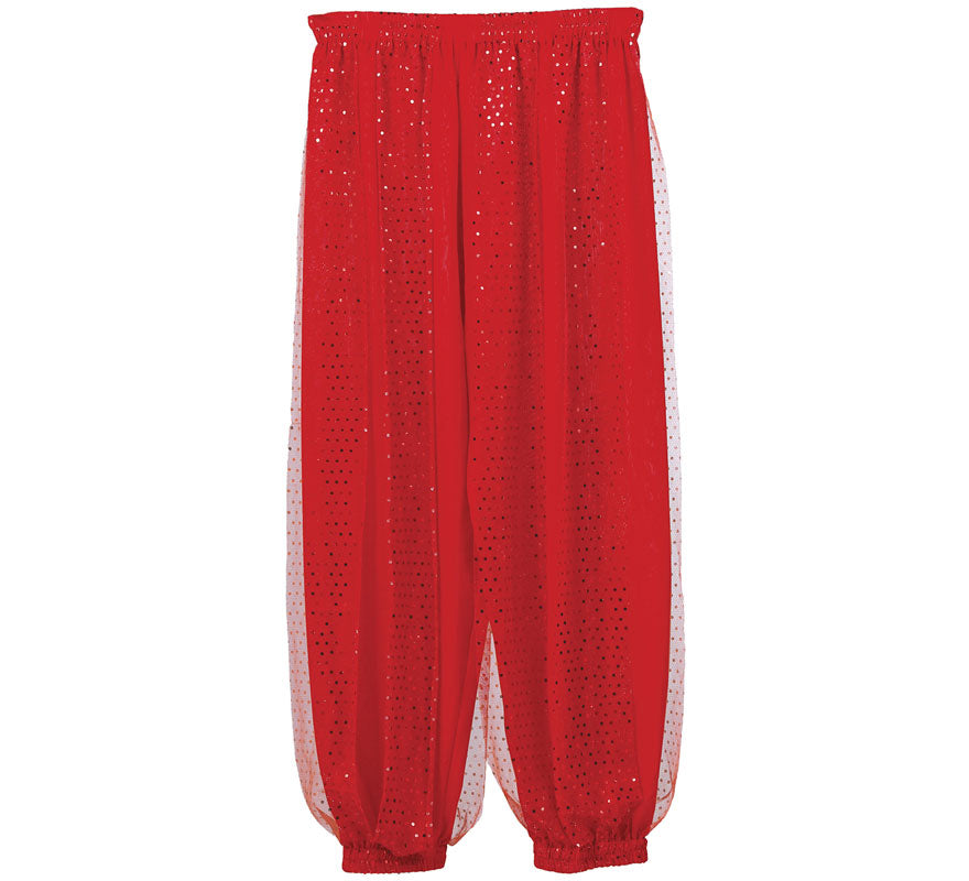 Pantalones Danza del Vientre Rojo