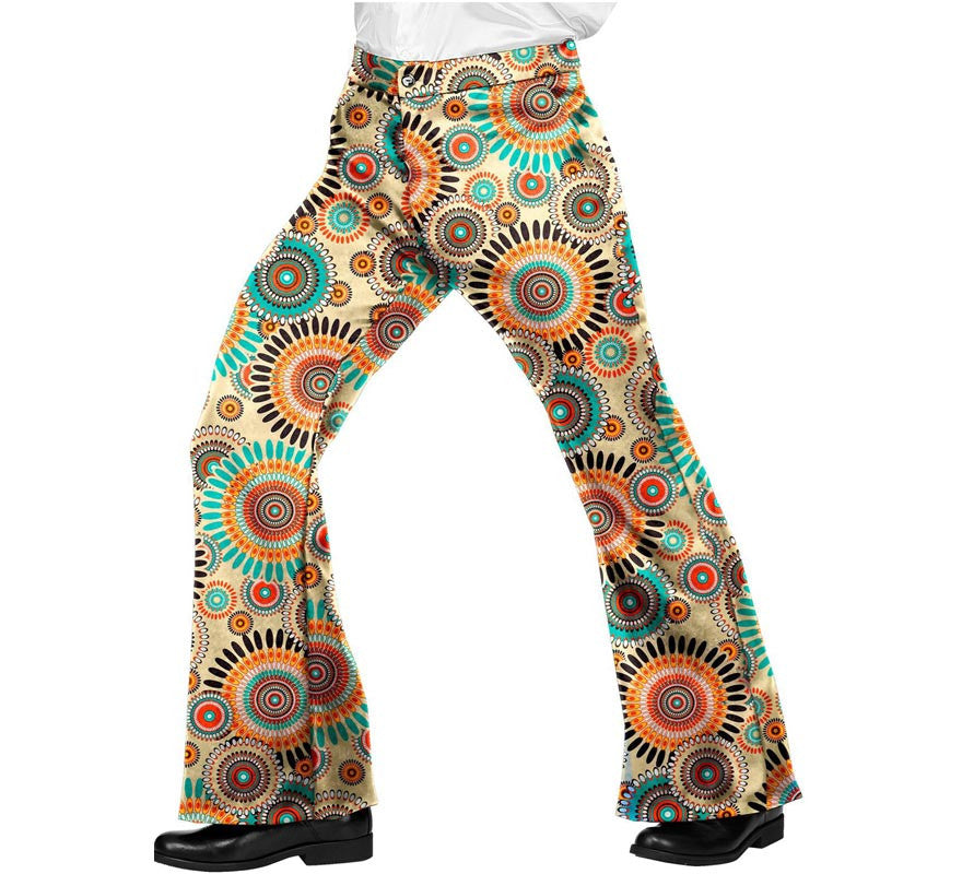 Translation missing: pt-PT.Pantalones Moda años 60 mandalas para hombre