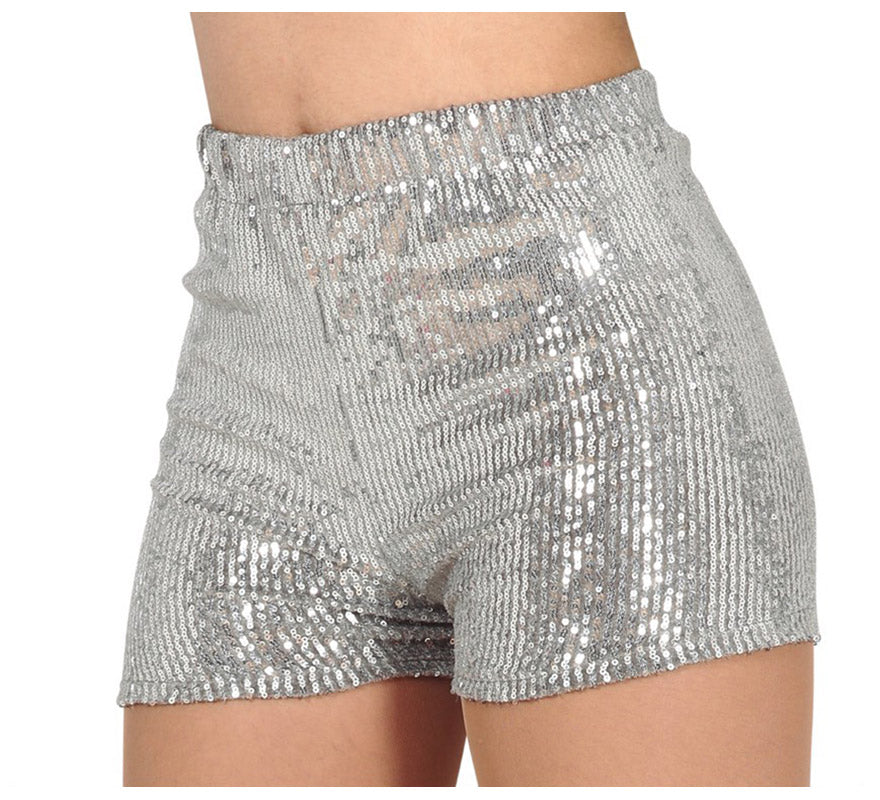 Pantalones Shorts de Lentejuelas en varios colores para mujer