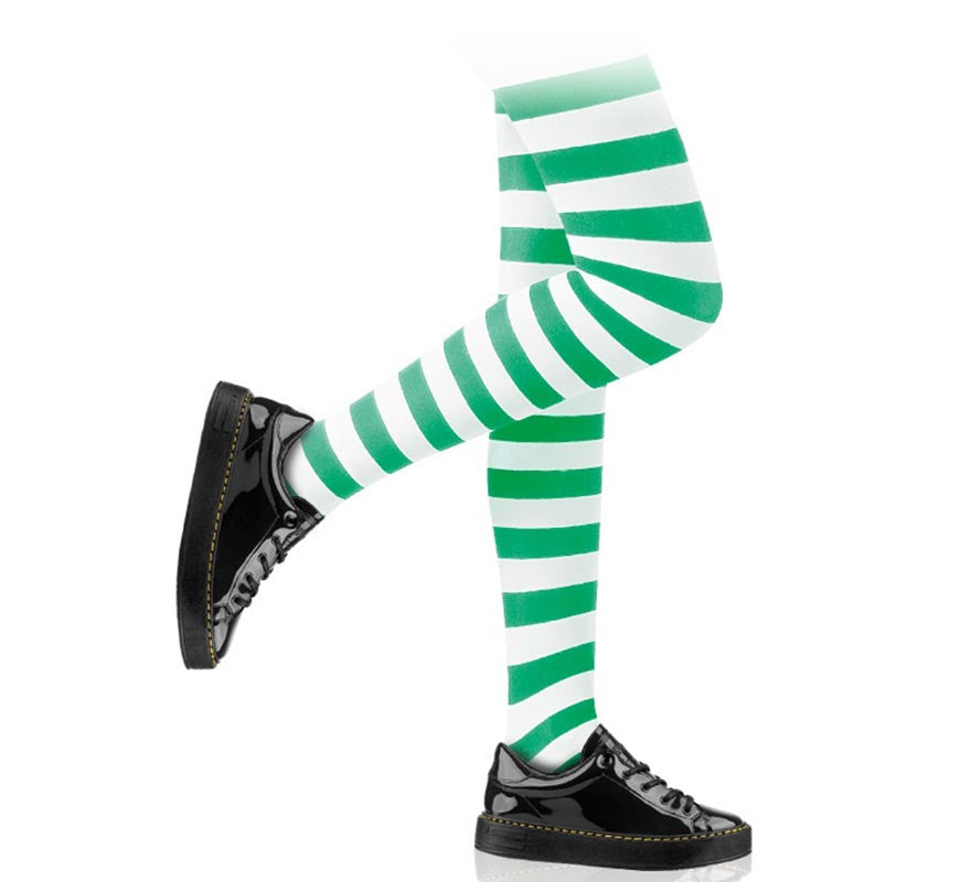 Translation missing: pt-PT.Panty a Rayas blanco infantil en varios colores