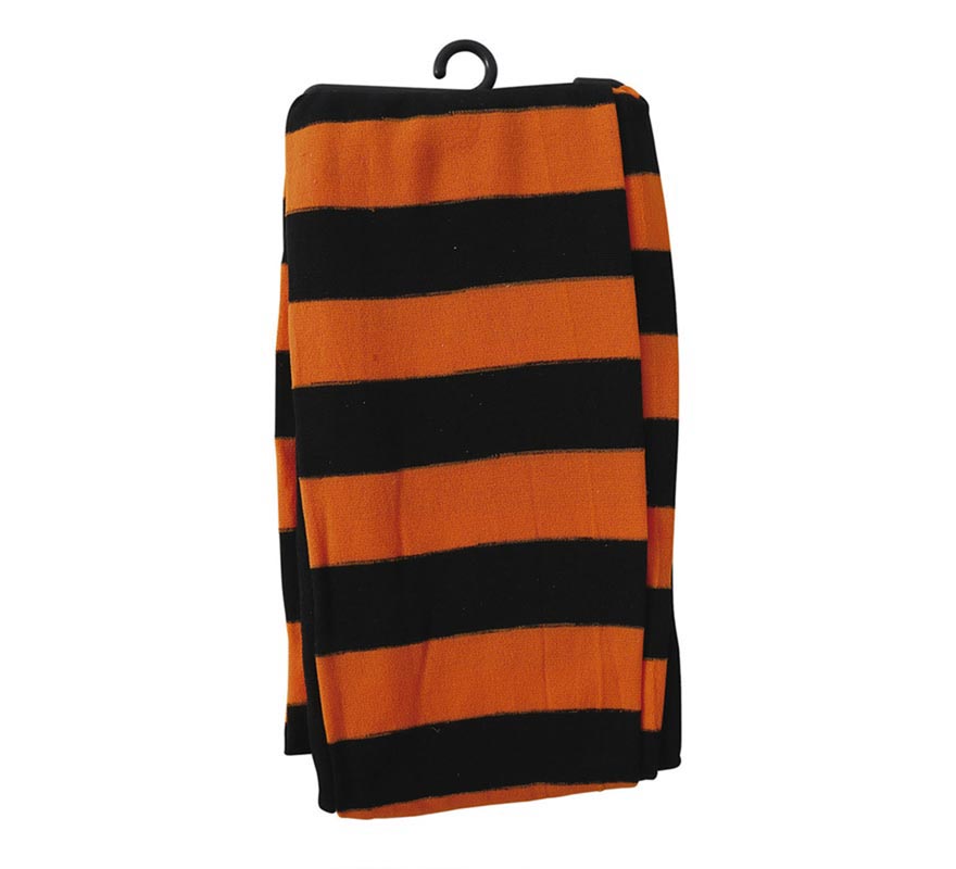 Translation missing: pt-PT.Pantys a Rayas naranja y negro